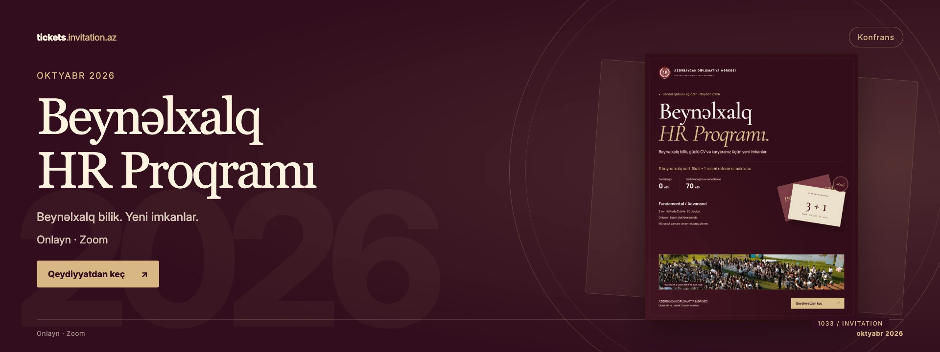 Beynəlxalq HR Proqramı